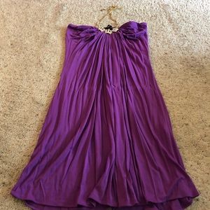 SKY princess halter dress. Purple Size M.